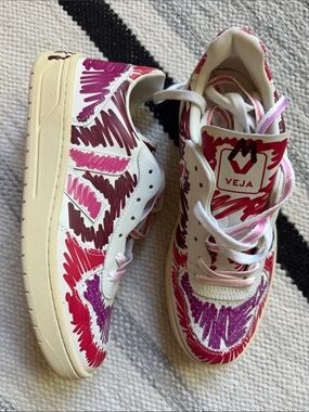 Marni x Veja V 10 Scribble Sneakers NEW